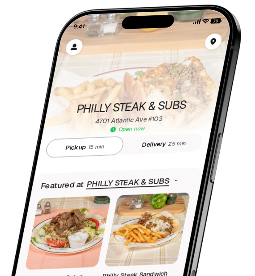 PHILLY STEAK & SUBS app preview