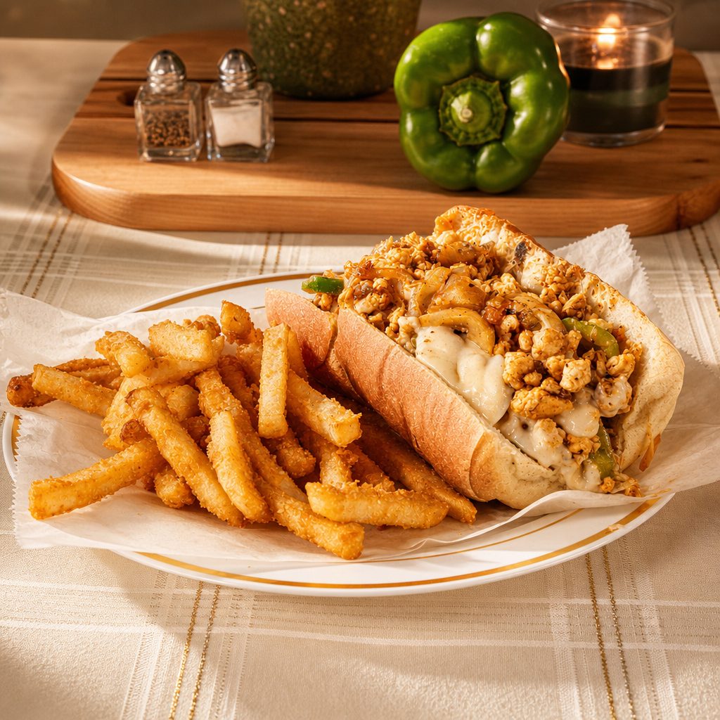 Philly Chicken Sandwich (12'').