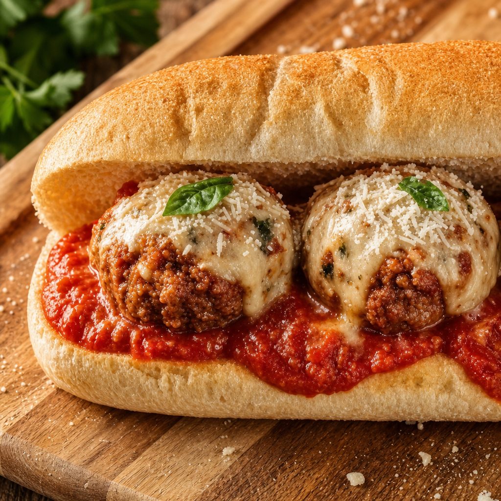 Meatball Marinara (12").