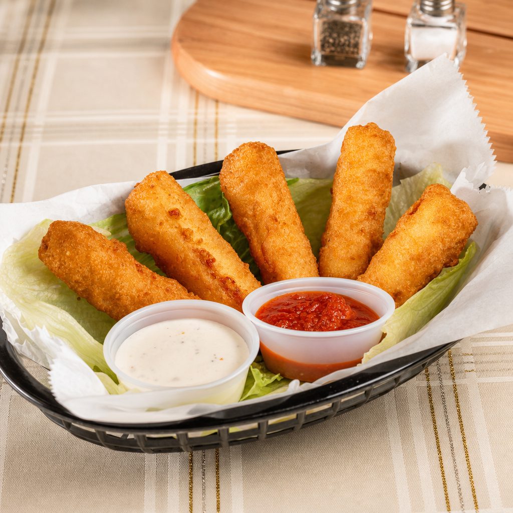 Mozzarella Cheese Sticks (5Pcs).