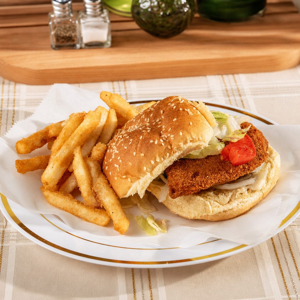 Chicken Filett Sandwich.